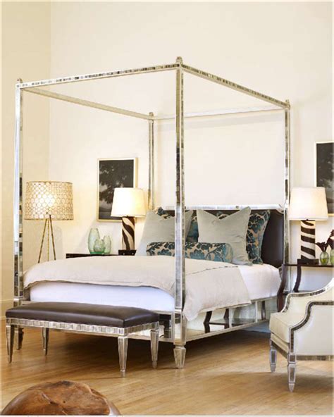 Buy canopy bed online on ny furniture outlets. Mirrored beds,