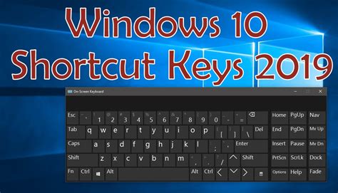 74 Best Windows 10 Shortcut Keys 2019 Axee Tech