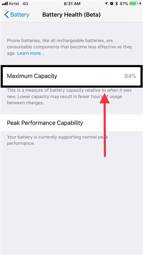 For most people it takes between 2 and 3 years to use key item: iPhone 6S Plus max battery capacity after 28 months! : iphone