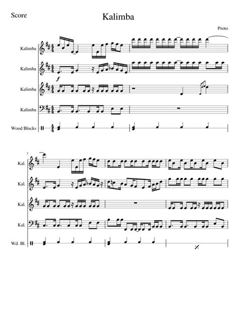 This music sheet is written in standard notation, works with 21 keys kalimbas in c and f. Kalimba Thing Sheet music for Sound Effects, Percussion | Download free in PDF or MIDI ...