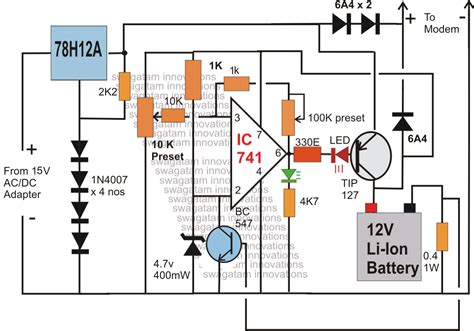 Dsp solar sine wave inverters capsun lights industries. Automatic Micro UPS Circuit | Circuit Diagram Centre