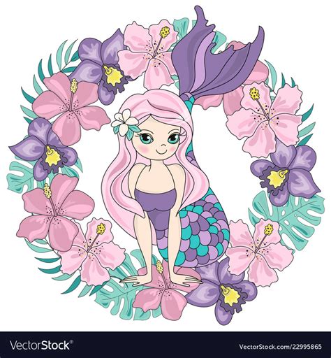 Download High Quality Mermaid Clipart Purple Transparent Png Images