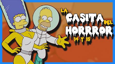 Los Simpson Casita Del Horror 14 Y 15 Youtube