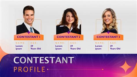 Creative Game Show Template Free Powerpoint Template