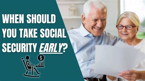 When Should You Take Social Security Early Youtube