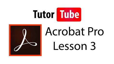 Adobe Acrobat Pro Tutorial Lesson 3 Tools And Its Options Youtube