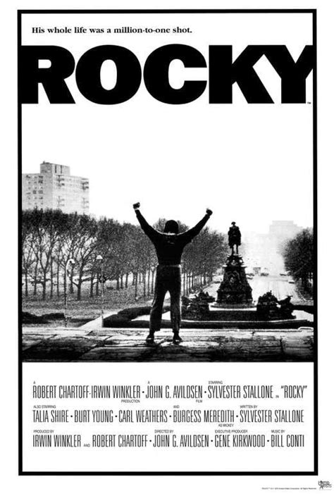 Rocky Movie Poster 27 X 40 1976 Style A