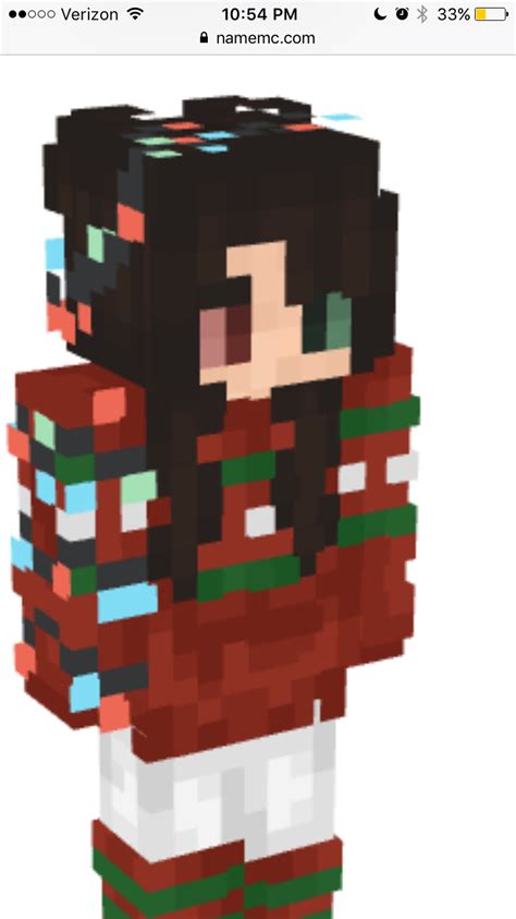 24 Aesthetic Christmas Minecraft Skins Caca Doresde