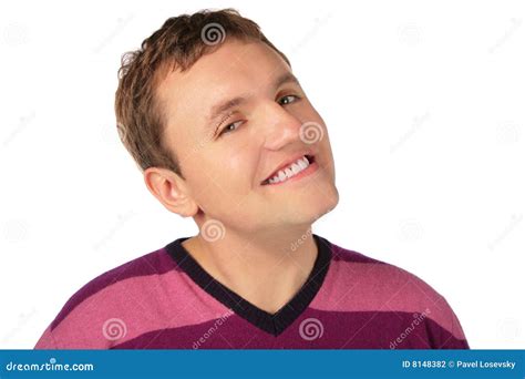 Man`s Sly Smile Stock Photography Image 8148382
