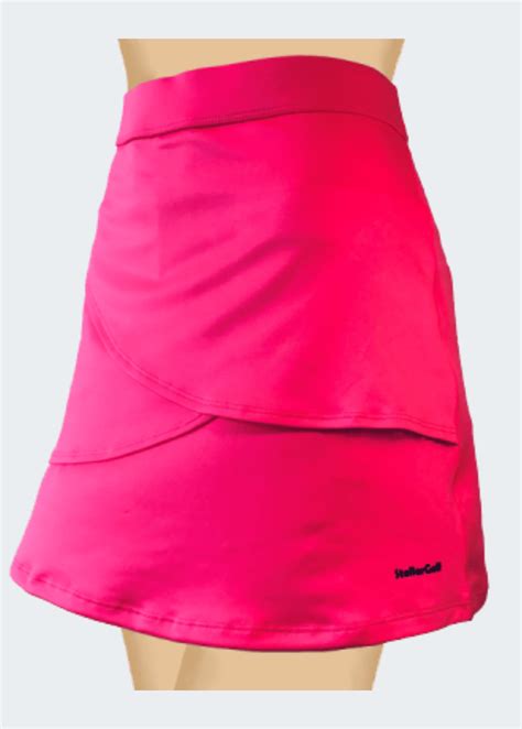 Stellargolf Womens Hot Pink Golf Skirt Stellargolf