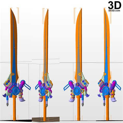 Noctis Engine Blade Final Fantasy Xv Ffxv Sword 3d Printable Model