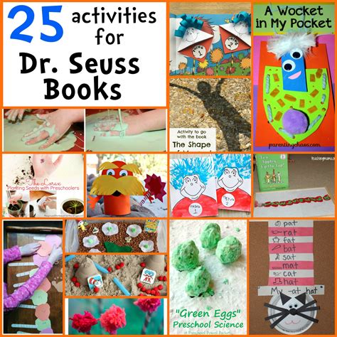 Dr Seuss Classroom Activities