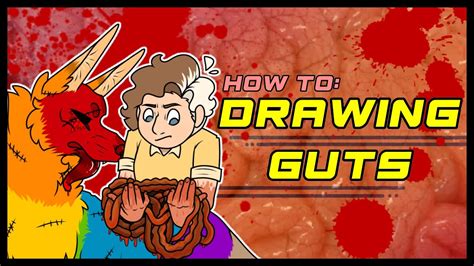 How To Draw Gore Guts And Organs With Reference Photos And Examples