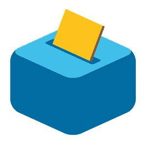 Ballot box with ballot emoji clipart. Free download transparent .PNG ...