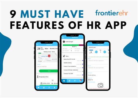 9 Must Have Features On Your Hrms Mobile App Frontier E Hr