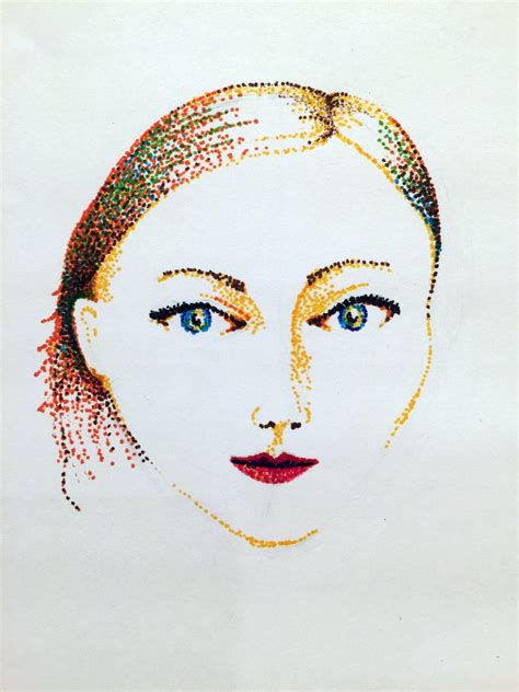 Portraits Pointillism And Pens A Mini How To Art Kit Factory