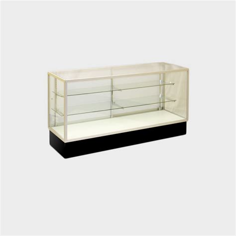 Full Vision Display Case Glass Store Fixtures And Supplies