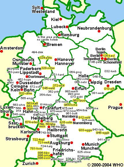 Map Of German Castlesmy Interest In Castles Started A Few Years Ago