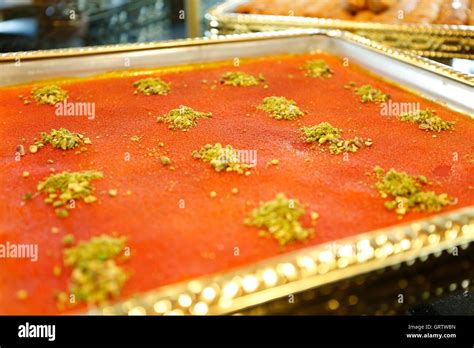 Knafeh Is A Palestinian Cheese Pastry Soaked In Sweet Sugar Based