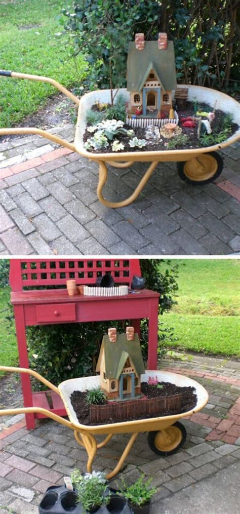 30 Awesome Diy Wheelbarrow Planter Ideas Projects For Your Garden