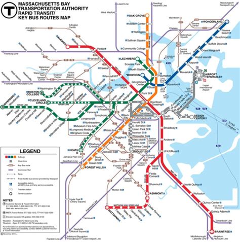 Plano De Metro De Boston ¡fotos Y Guía Actualizada 【2020】
