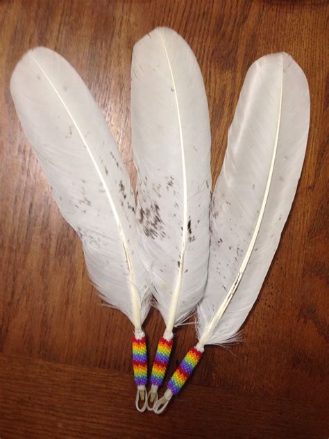 Beaded Feathers Bead Leather Beaded Feather