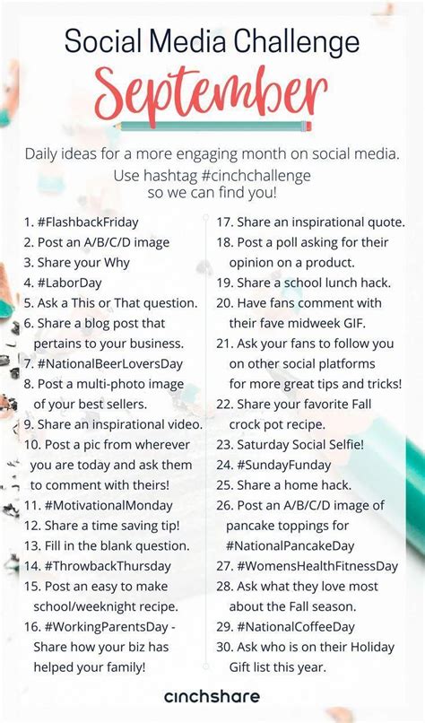 How frequently and on what social networks should we. Download our FREE September Social Media Challenge so you ...