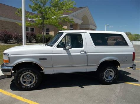 Buy Used 1996 Ford Bronco Xlt Sport Sport Utility 2 Door 58l In Payson