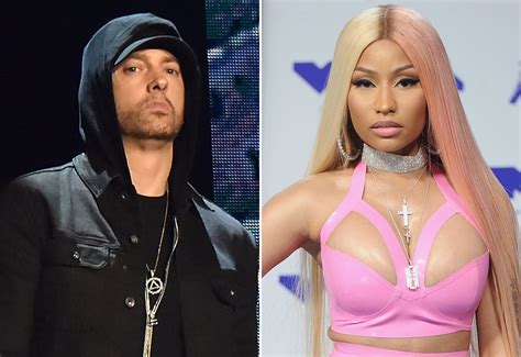 Eminem Talks About Nicki Minaj Dating Rumors During Concert Popsugar Celebrity Uk