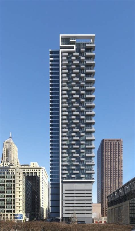 235 Van Buren Perkinswill Apartment Architecture Skyscraper
