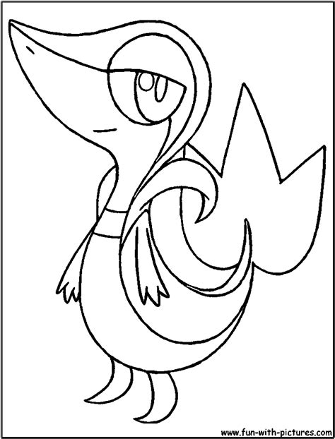 Pokemon Coloring Pages Snivy Pokemon Coloring Pages Pokemon Coloring
