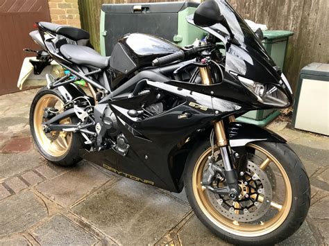 Selling My 201262 Triumph Daytona 675 Black And Gold Lots Of Extras