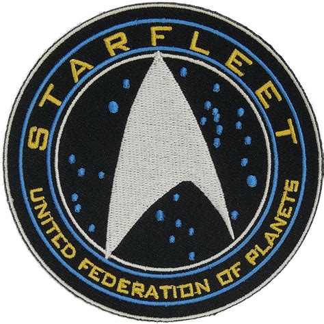 Star Trek Beyond Starfleet United Federation Of Planets Embroidery 4
