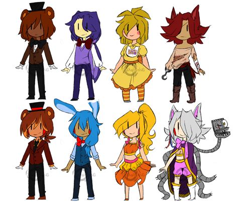 Fnaf My Human Version 1 And 2 By Gendertakahashi On Free Download