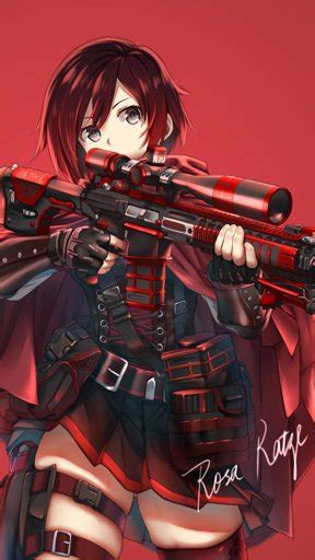 Sgt Ruby Rose Battlefield Au Wiki 🌹rwby Rp🌹 Amino