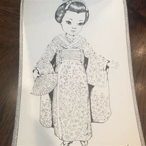 Landscaping a 1917 farm mansion. Vintage Kim's Coloring Book Dolls From Around The World By ...