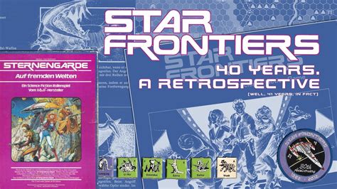 Star Frontiers 40 Years Dandd In Space Retrospective Youtube