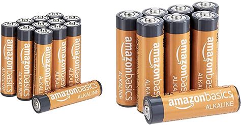 Amazon Basics Aaa Performance Alkaline Batteries 12 Pack Packaging