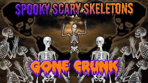 Spooky Scary Skeletons Rapmix 2spooky Youtube