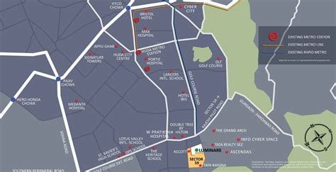Mahindra Luminare Phase 2 In Sector 59 Gurgaon Price Location Map