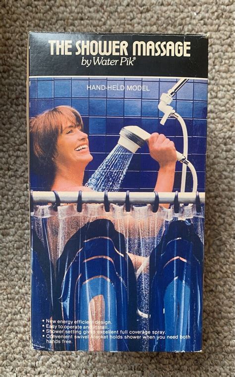 Vintage Shower Massage Teledyne Water Pik Shower Head Model Sm 3u Parts Only Ebay