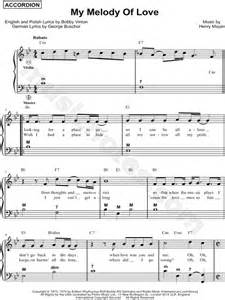 Bobby Vinton My Melody Of Love Sheet Music In Bb Major Download