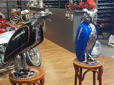 See more ideas about metal, metal art, scrap metal art. Artist Recycle Old Motorbike Parts Into Scrap Metal Animal ...