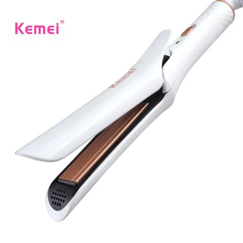 Kemei New Fast Heating Flat Iron Women Electric Straightening Iron For