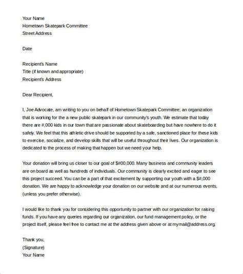 Undue influence on employees to contribute, and even violate related agency policies, white explained. Sample letter asking for donations for death