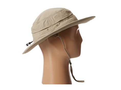 A headband might keep your hair out of your eyes, but the added shade of a baseball hat's visor makes it the perfect companion for your runner's tights and active top. The North Face Synthetic Horizon Breeze Brimmer Hat in ...