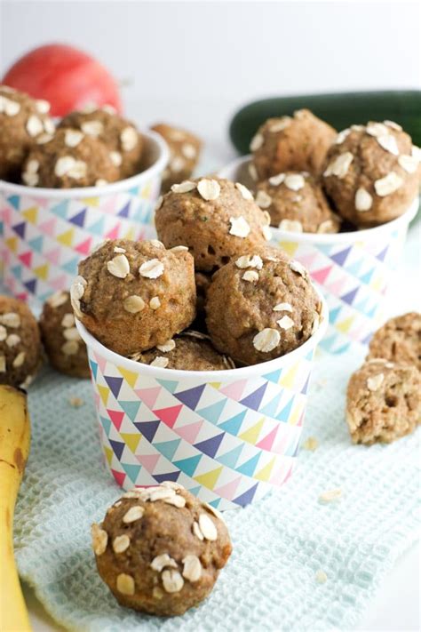 Fruit And Veggie Muffin Bites Recipe Super Healthy Kids