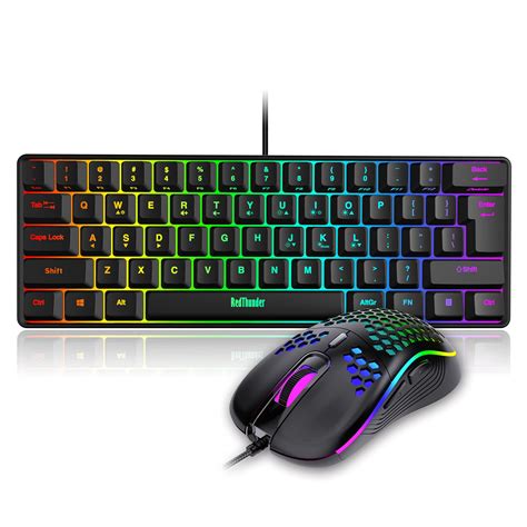 Buy Redthunder 60 Gaming Keyboard And Mouse Combo Ultra Compact 61