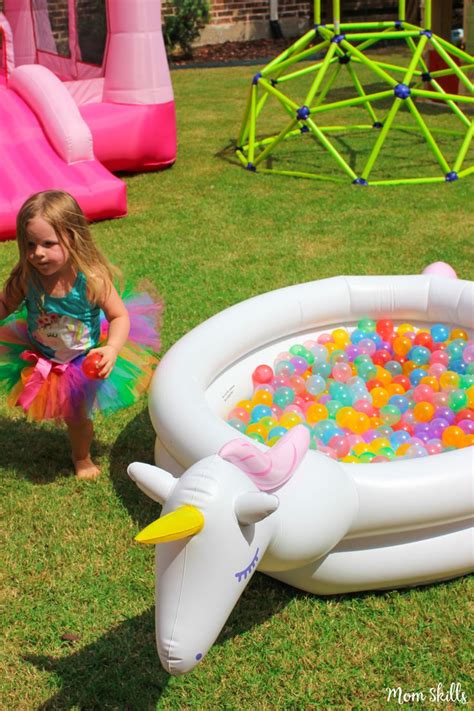 Unicorn Party Ideas Rainbows Galore And More Unicorn Pool Party