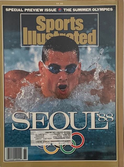 Collectible Sports Illustrated Magazine Summer Olympics Seoul Etsy
